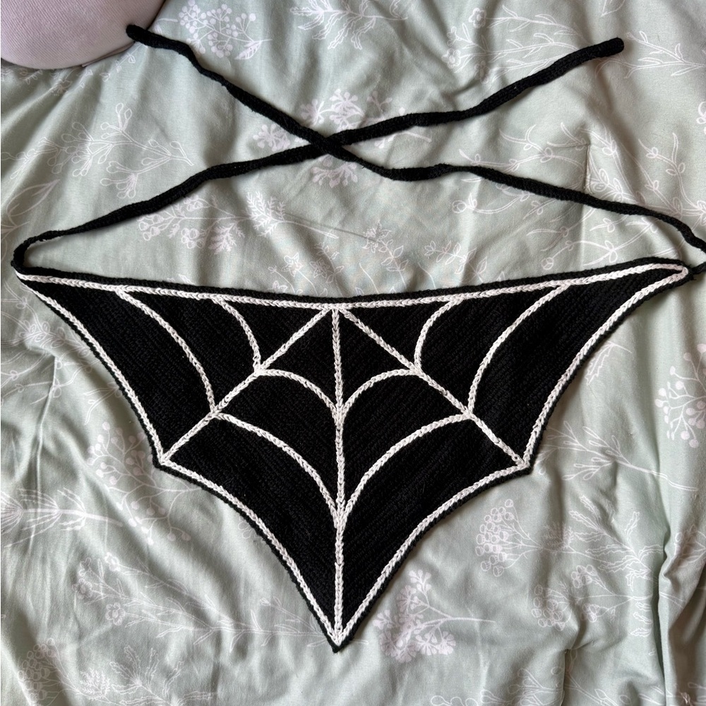 Alt Spider Web Headwrap🖤🕷️